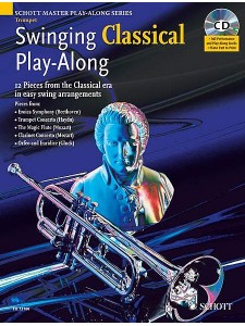 Swinging Classical Play-Along - Trumpet (book/CD)