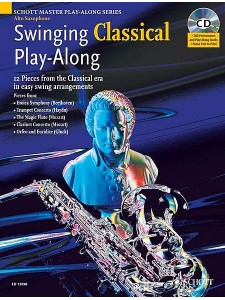 Swinging Classical Play-Along - Alto Sax (book/CD)