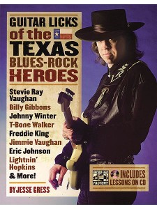Guitar Licks of the Texas Blues Rock Heroes (book/CD)