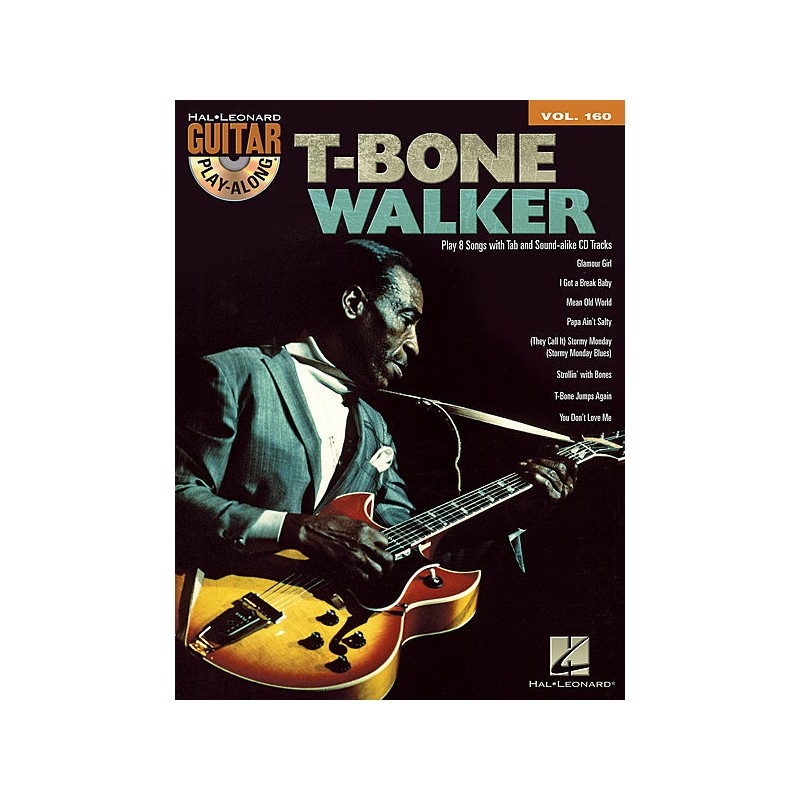 T-Bone Walker – Guitar Play-Along Volume 160 (book/CD)