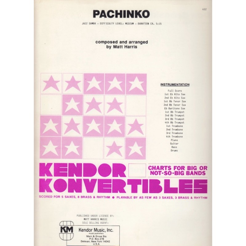 matt harris jazz ensemble, pachinko big band