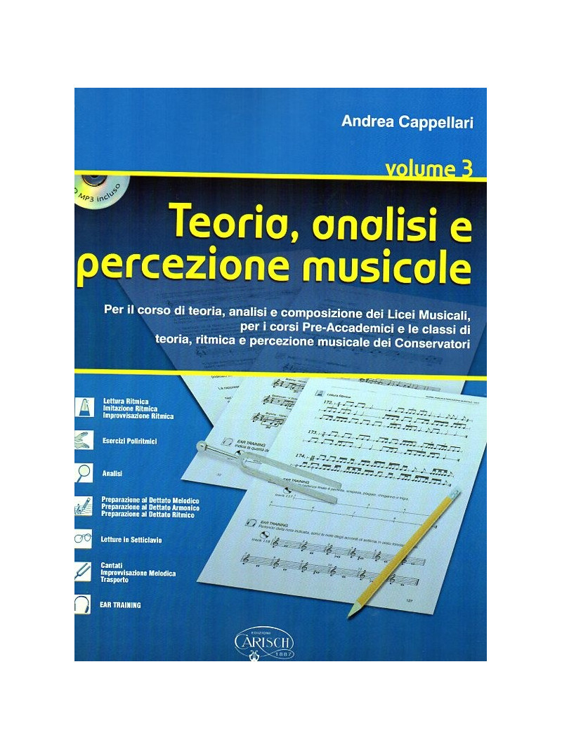 Teoria, analisi e percezione musicale 3 (libro/CD MP3)