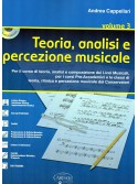 Teoria, analisi e percezione musicale 3 (libro/CD MP3)