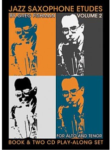 Jazz Saxophone Etudes Volume 2 (book/2 CD)