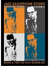 Jazz Saxophone Etudes Volume 2 (book/2 CD)