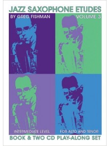 Jazz Saxophone Etudes Volume 3 (book/2 CD)