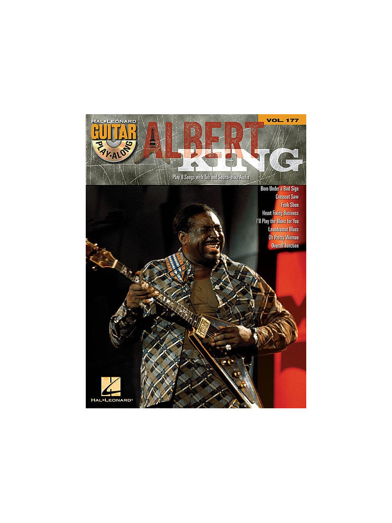 Albert King: Guitar Play-Along Volume 177 (book/CD)