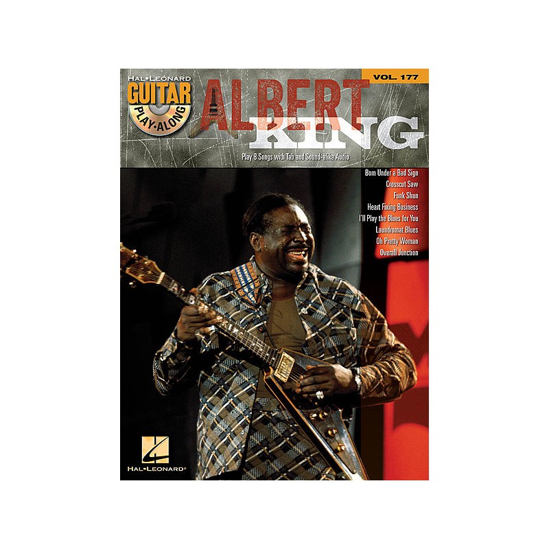 Albert King: Guitar Play-Along Volume 177 (book/CD)