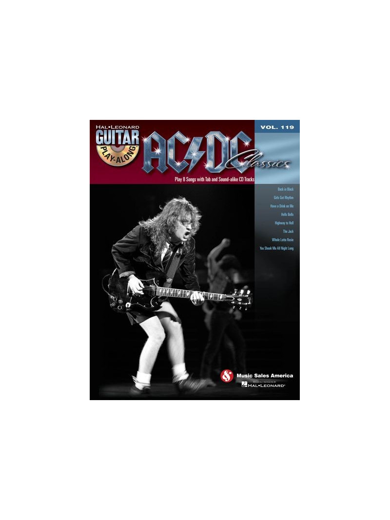 Guitar Play-Along Volume 119: AC/DC Classics (book/CD)