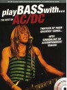 Play Bass With AC/DC (book/2 CD)