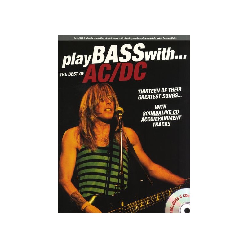 Play Bass With AC/DC www.birdlandjazz.it,  rock bass play-along  www.birdlandjazz.it