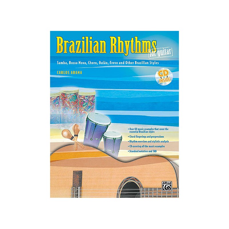 Brazilian Rhythms for Guitar (book/CD)