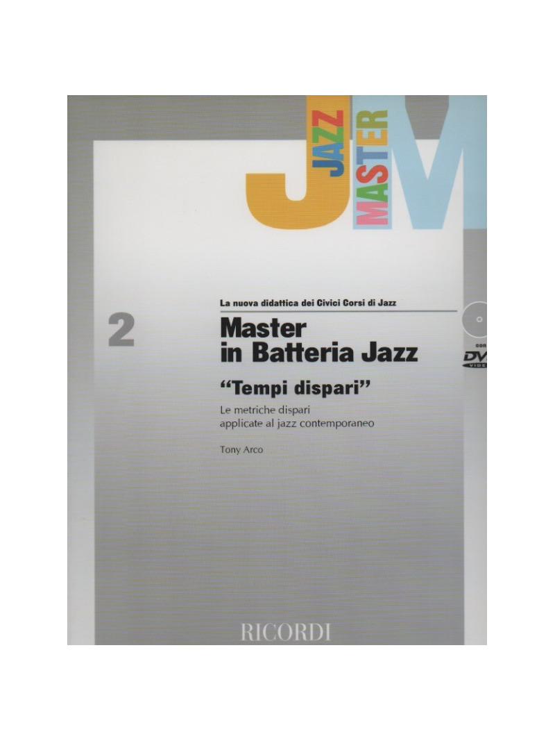 Master in batteria jazz: Tempi dispari (libro/DVD)
