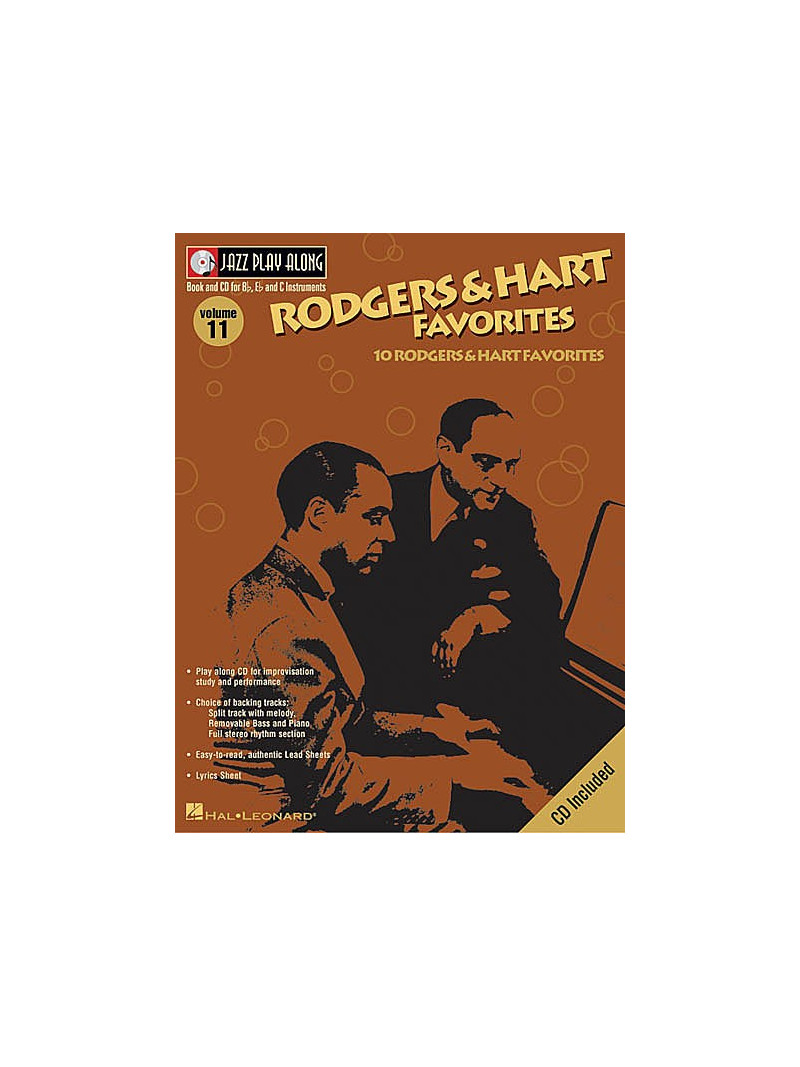 Jazz play-along vol.11: Rodgers & Hart Favorites (book/CD)