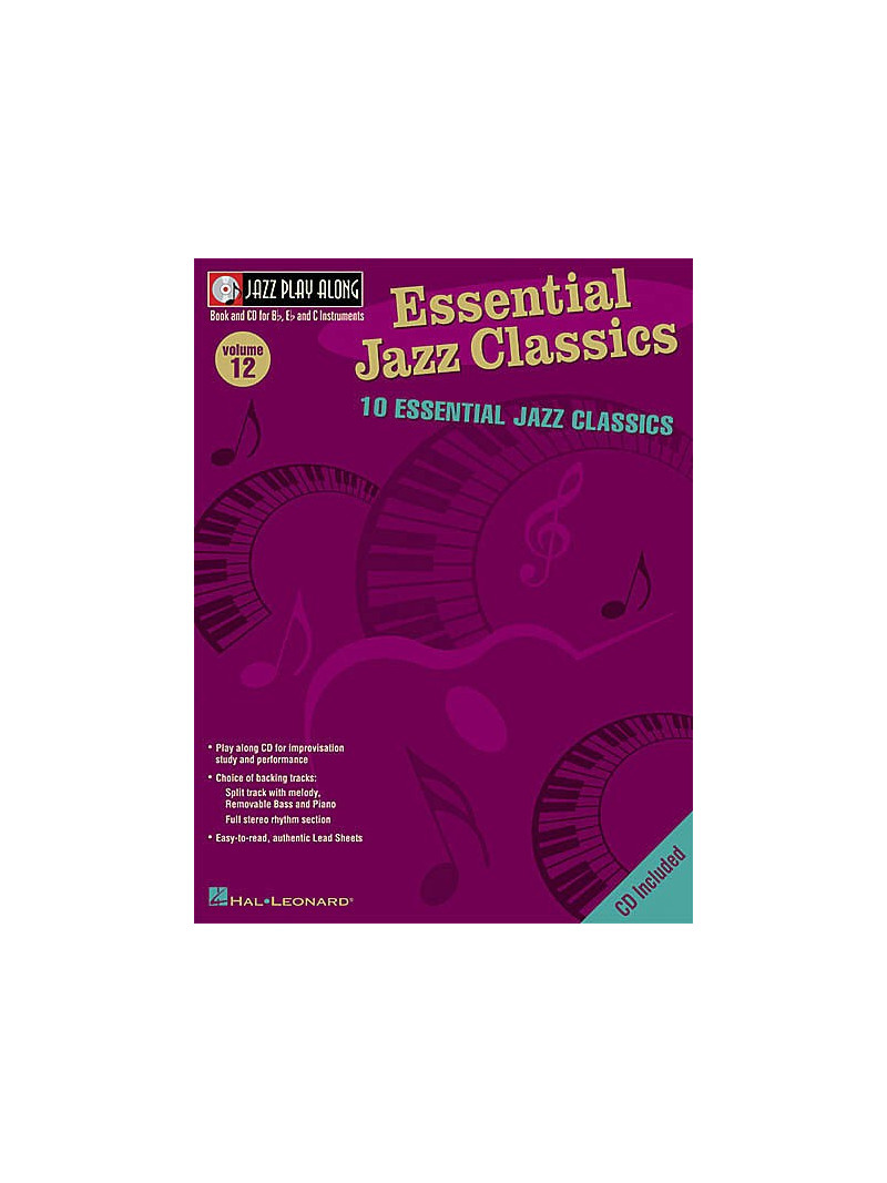 Jazz Play-Along vol.12: Essential Jazz Classics (book/CD)