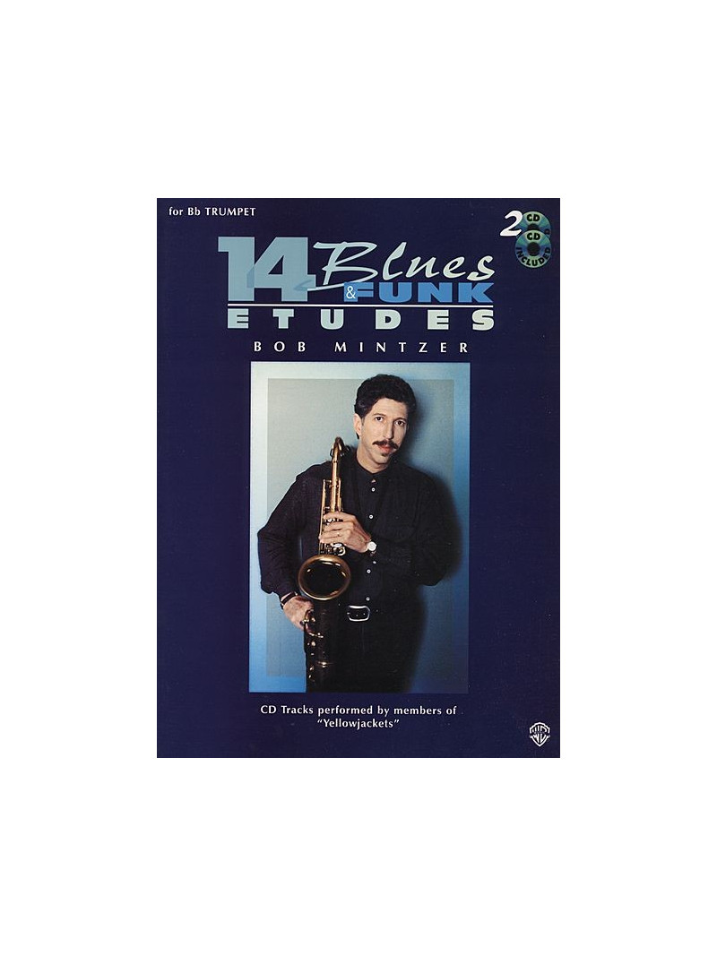 14 Blues & Funk Etudes for Trumpet (book/ 2 CD play-along) 