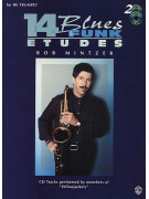 14 Blues & Funk Etudes for Trumpet (book/ 2 CD play-along) 