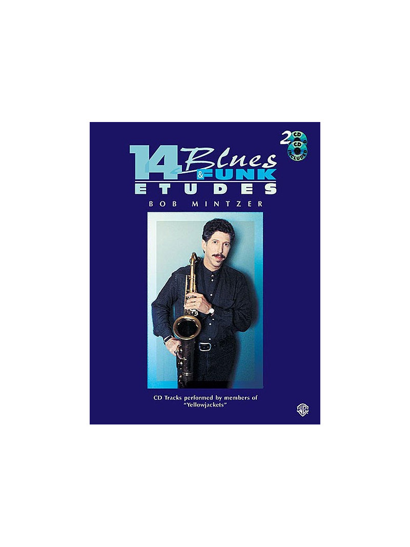 14 Blues & Funk Etudes (book/2 CD play-along)
