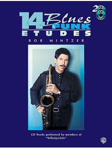 14 Blues & Funk Etudes (book/2 CD play-along)