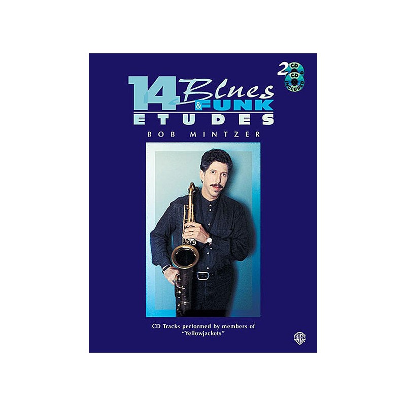 14 Blues & Funk Etudes (book/2 CD play-along)