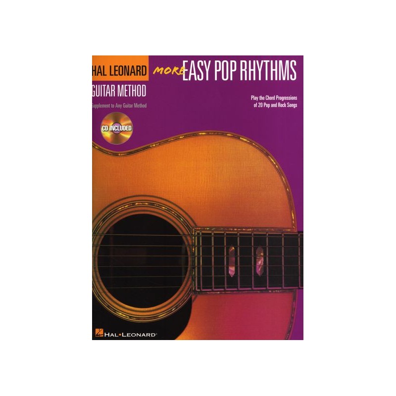 More Easy Pop Rhythms (book/CD)