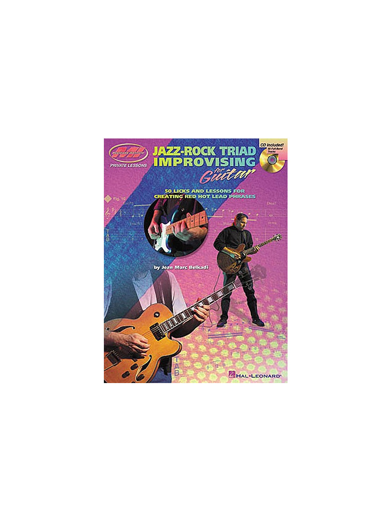 Jazz-Rock Triad Improvising For Guitar (book/CD)