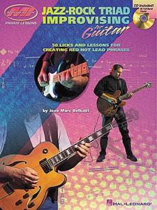 Jazz-Rock Triad Improvising For Guitar (book/CD)