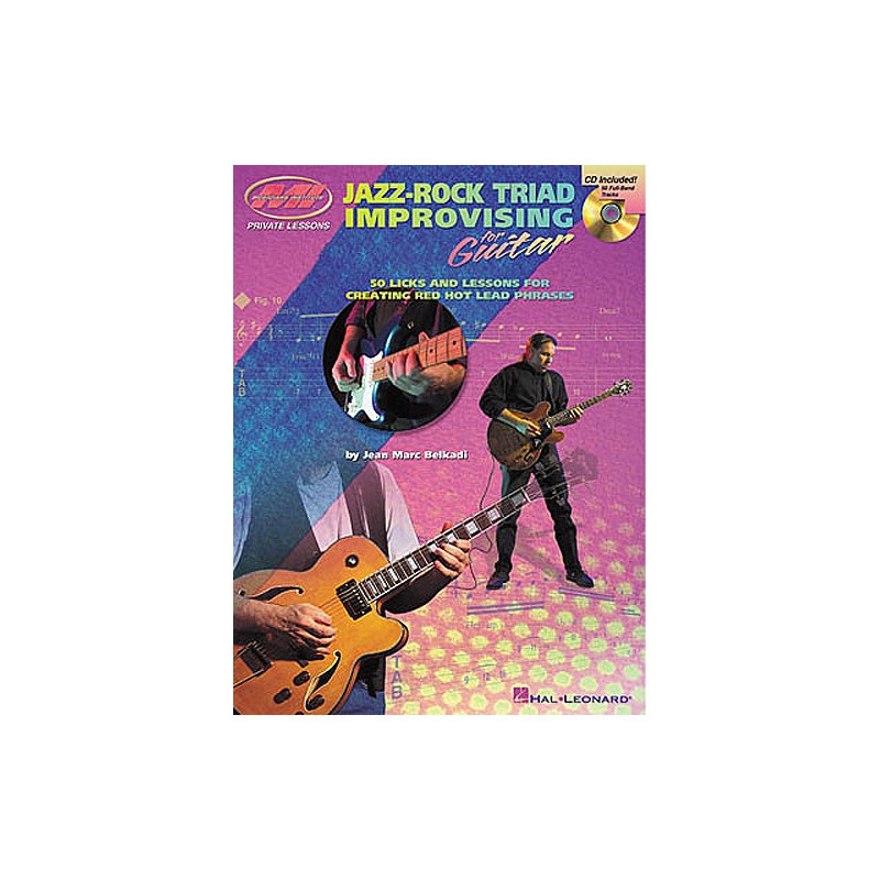 Jazz-Rock Triad Improvising For Guitar (book/CD)