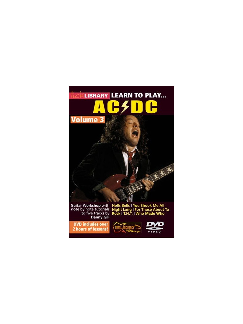 Lick Library: Learn To Play AC/DC - Volume 3 (DVD)