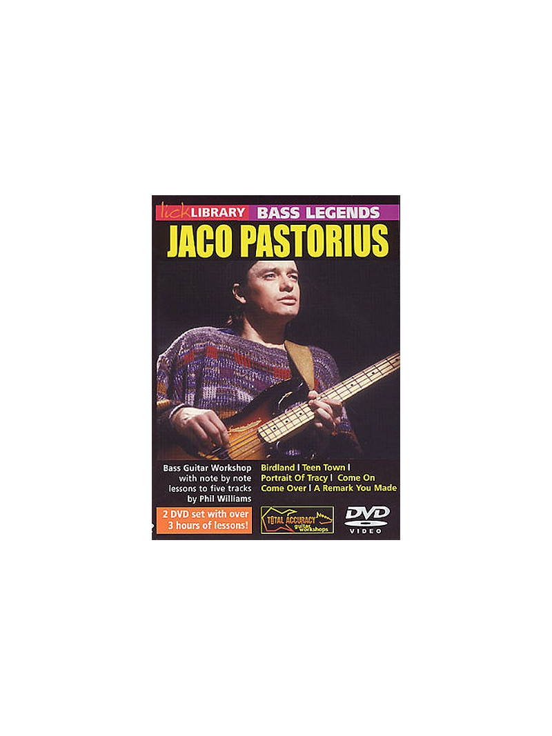 Lick Library: Jaco Pastorius Bass Legends (2 DVD)