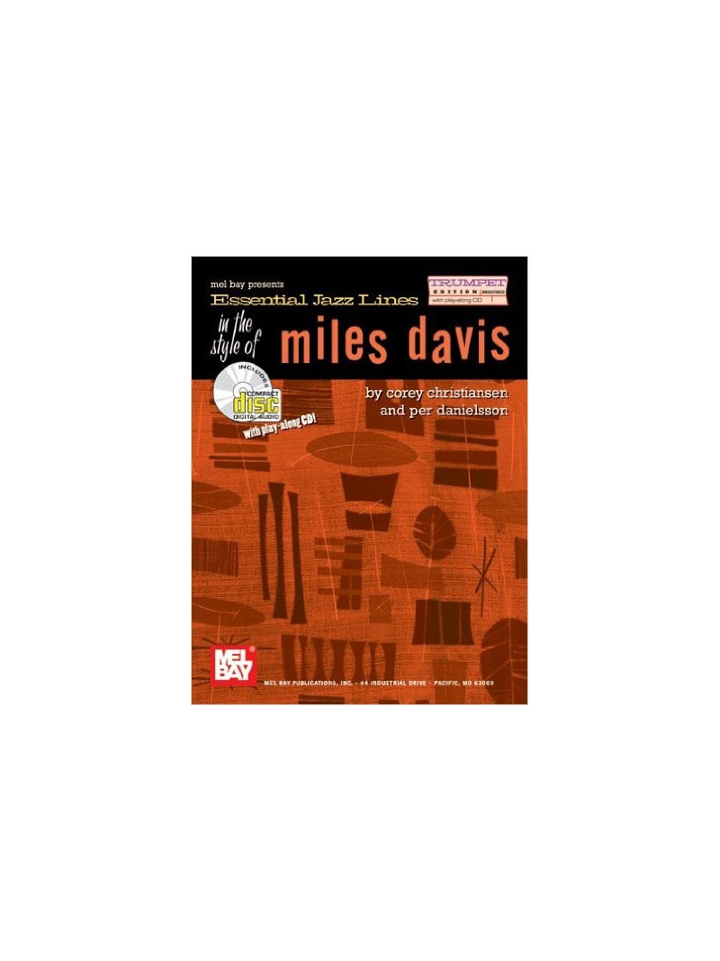 Essential Jazz Lines in the Style of Miles Davis (book/CD)