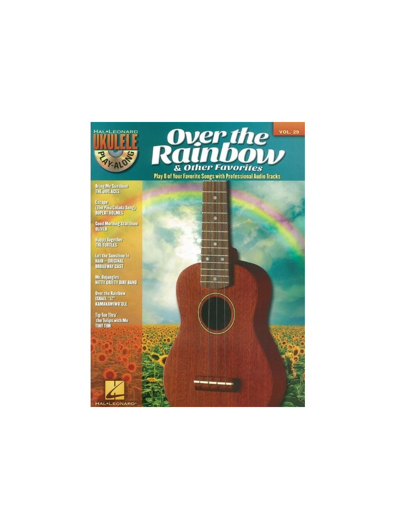 Over The Rainbow: Ukulele Play-Along Volume 29 (book/CD)