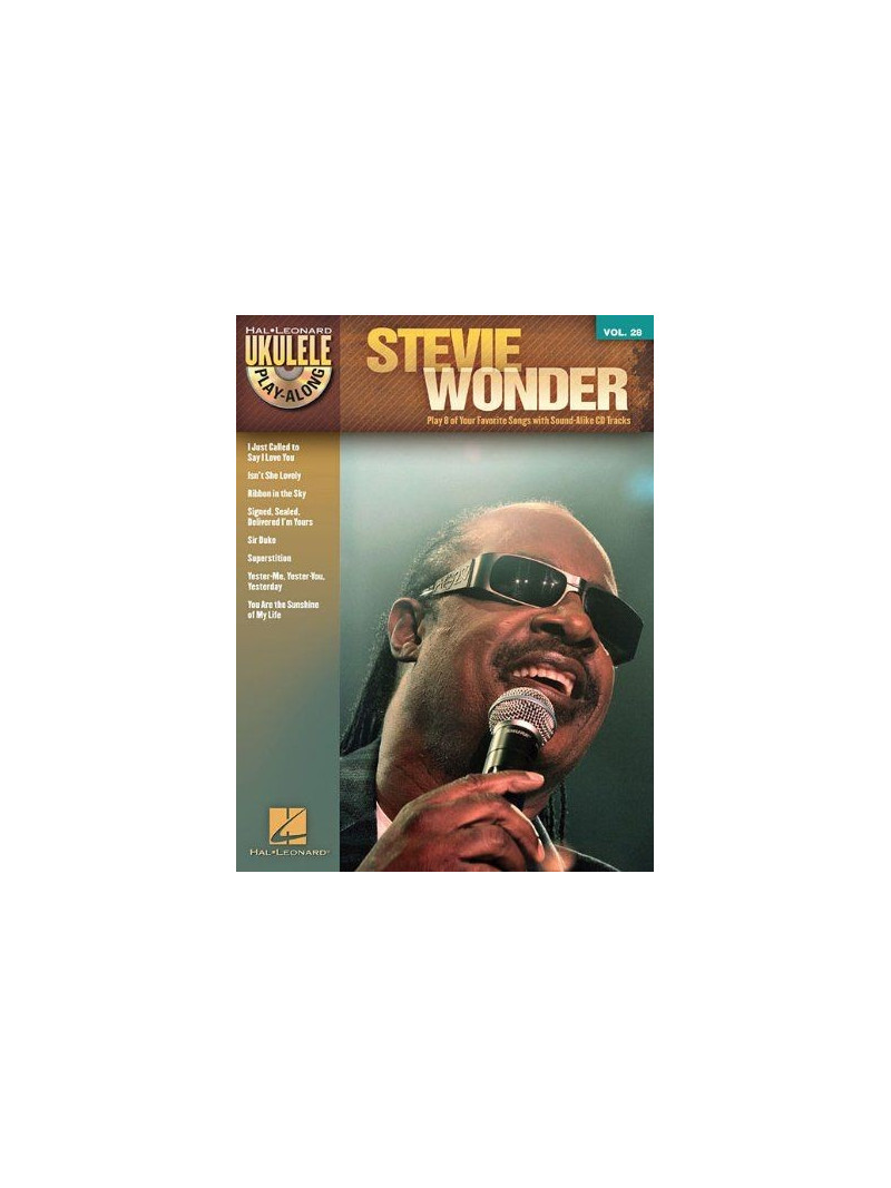 Stevie Wonder: Ukulele Play-Along Volume 28 (book/CD)
