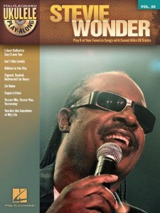 Stevie Wonder: Ukulele Play-Along Volume 28 (book/CD)