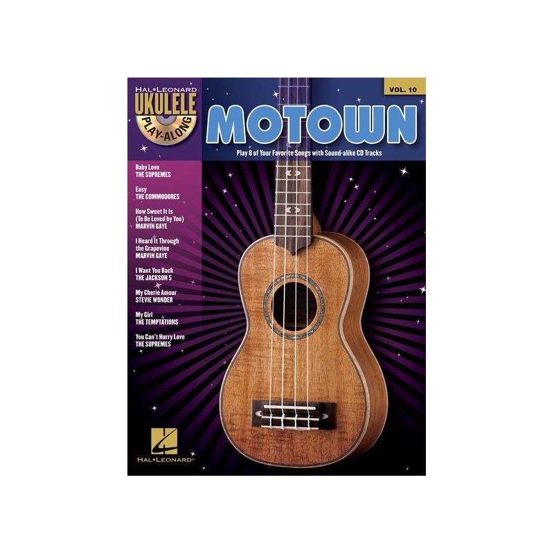 Motown: Ukulele Play-Along Volume 10 (book/CD)