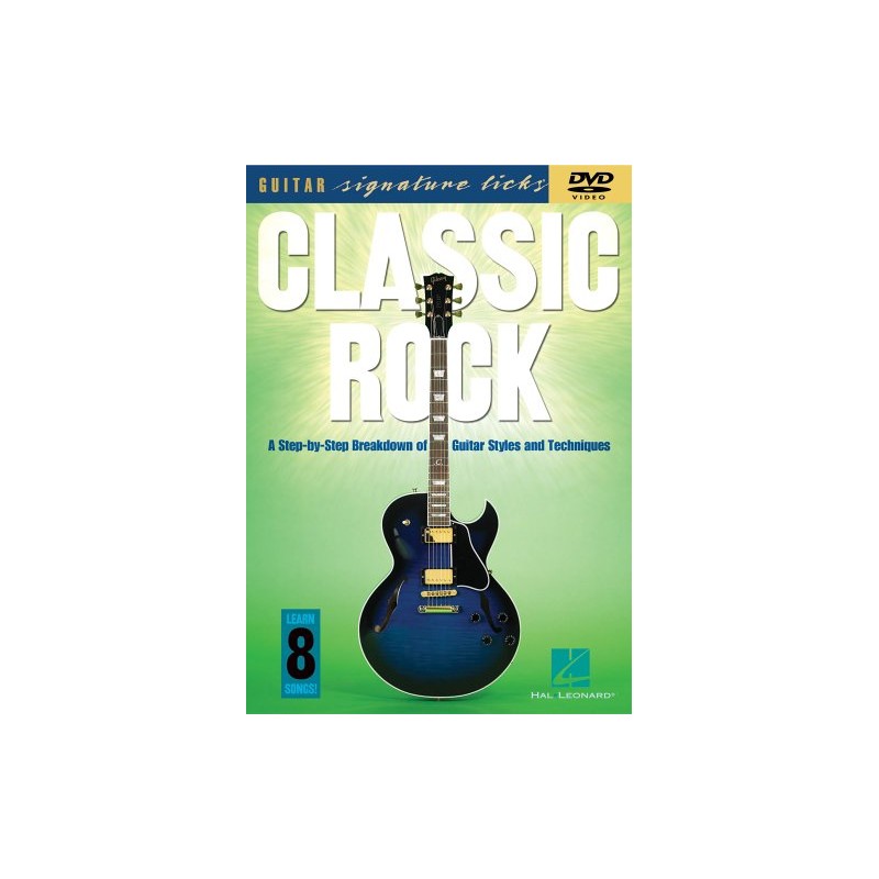 Classic Rock guitar Signature Licks DVD www.birdlandjazz.it