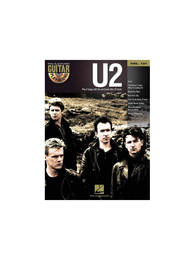 U2: Guitar Play-Along Volume 121 (book/CD)
