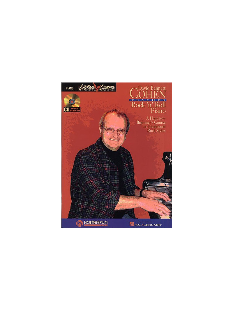 Teaches Rock'n'Roll Piano (book/CD)
