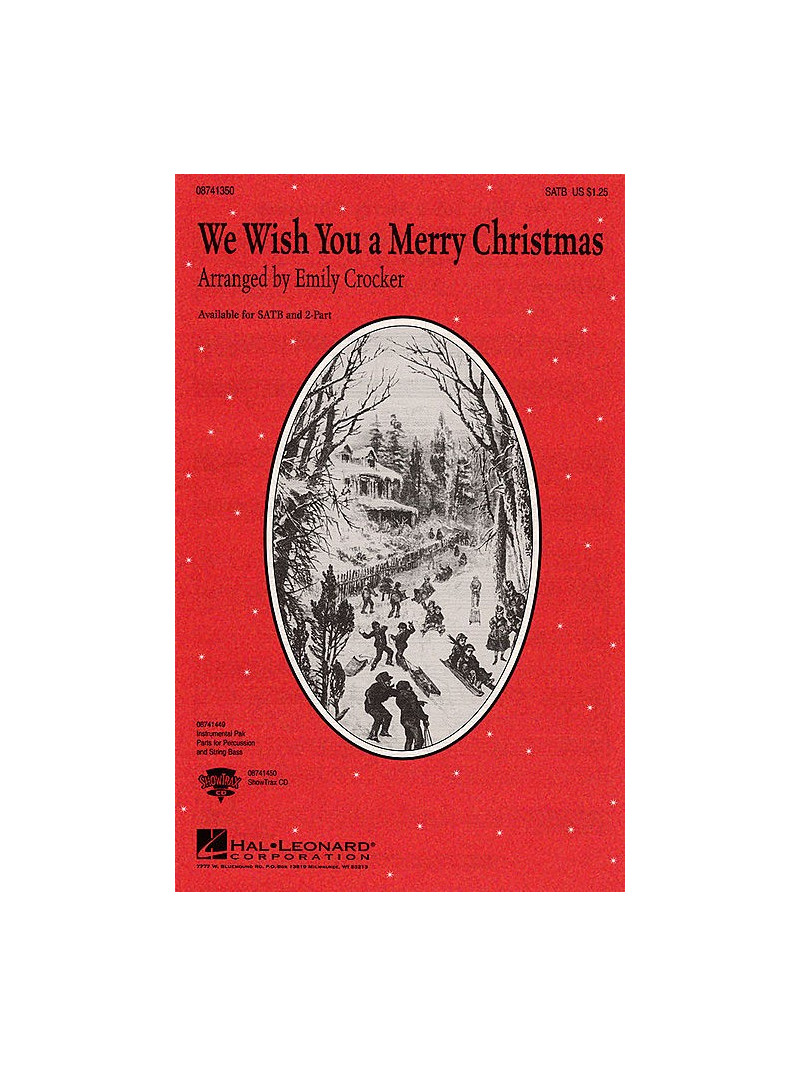 We Wish You a Merry Christmas-SATB