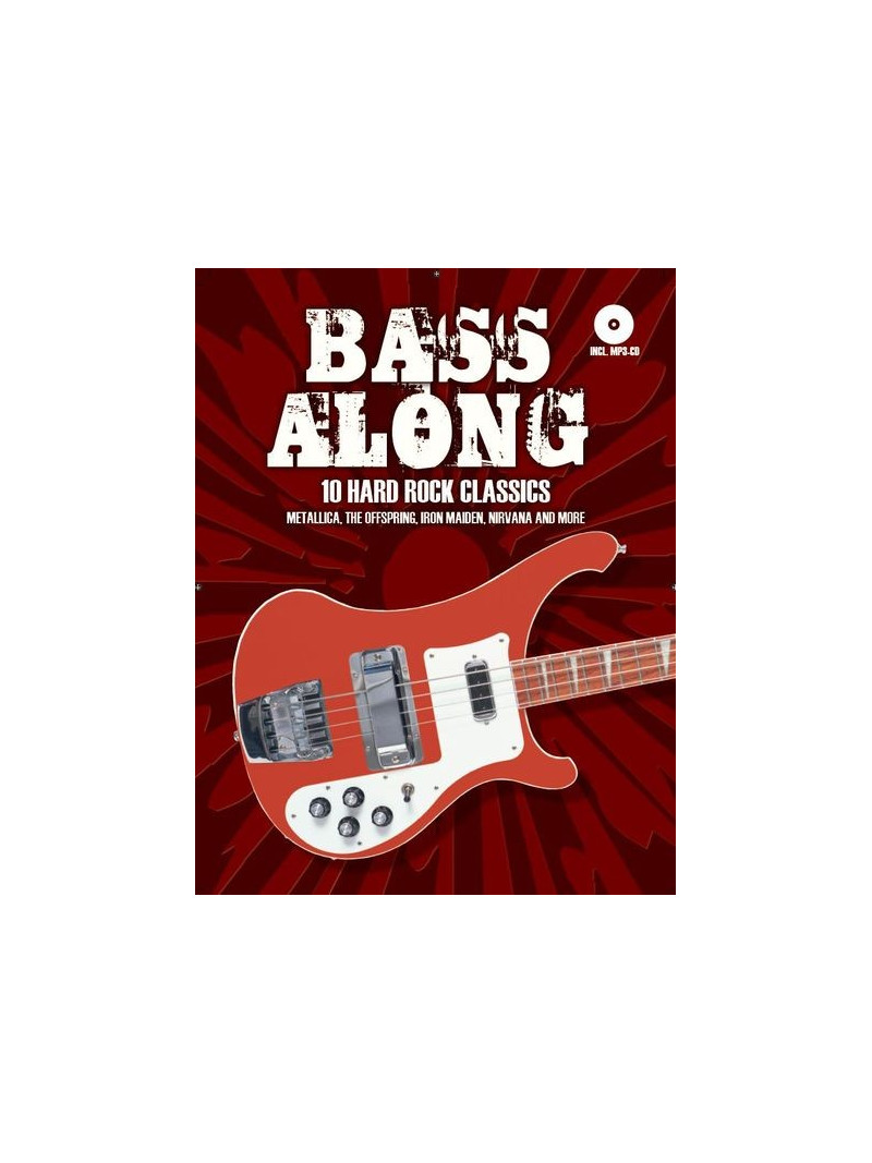 Bass Along - 10 Hard Rock Classics (book/CD MP3)