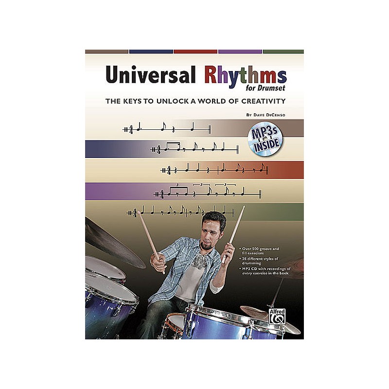 Universal Rhythms for Drumset (book/MP3)