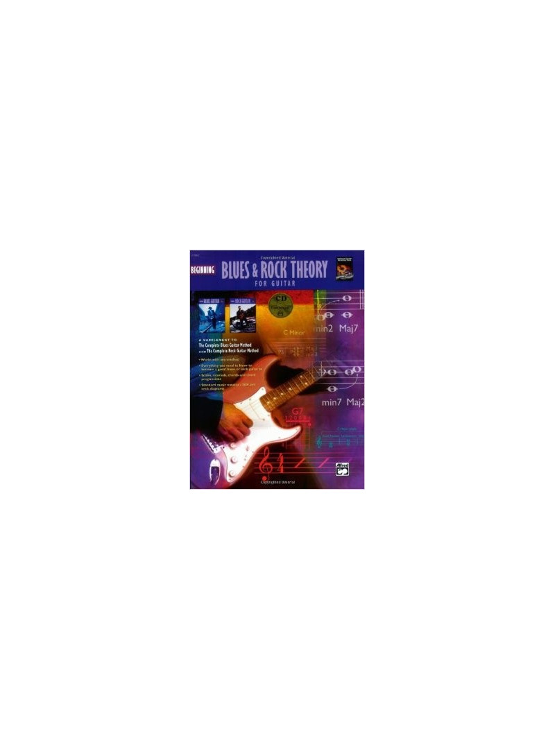 Beginning Blues & Rock Theory for Guitar (book/CD)