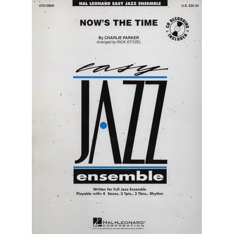 Now's the Time (book/CD)