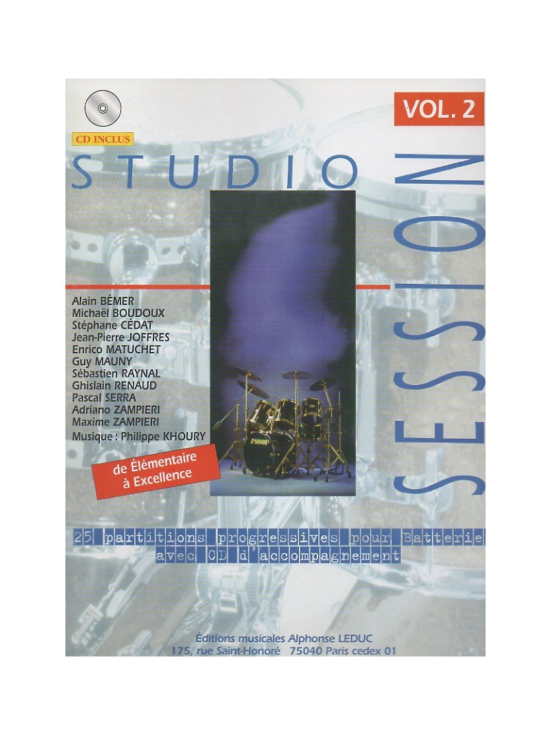 Studio Session Volume 2 (book/CD)