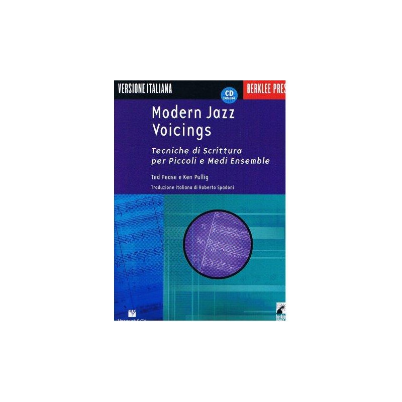 Modern Jazz Voicings: Tecniche di Scrittura per Piccoli e Medi Ensemble (libro/CD)