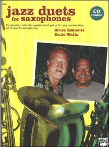 Jazz Duets for Saxophones (book & CD play-along)