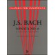 J.S. Bach : Sonata No. 6 A Major (Tenor Saxophone)
