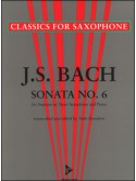 Kynaston Bach Sonata No. 6 Tenor Saxophone,