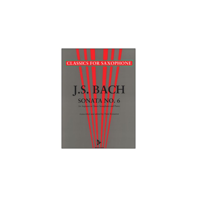 Kynaston Bach Sonata No. 6 Tenor Saxophone,