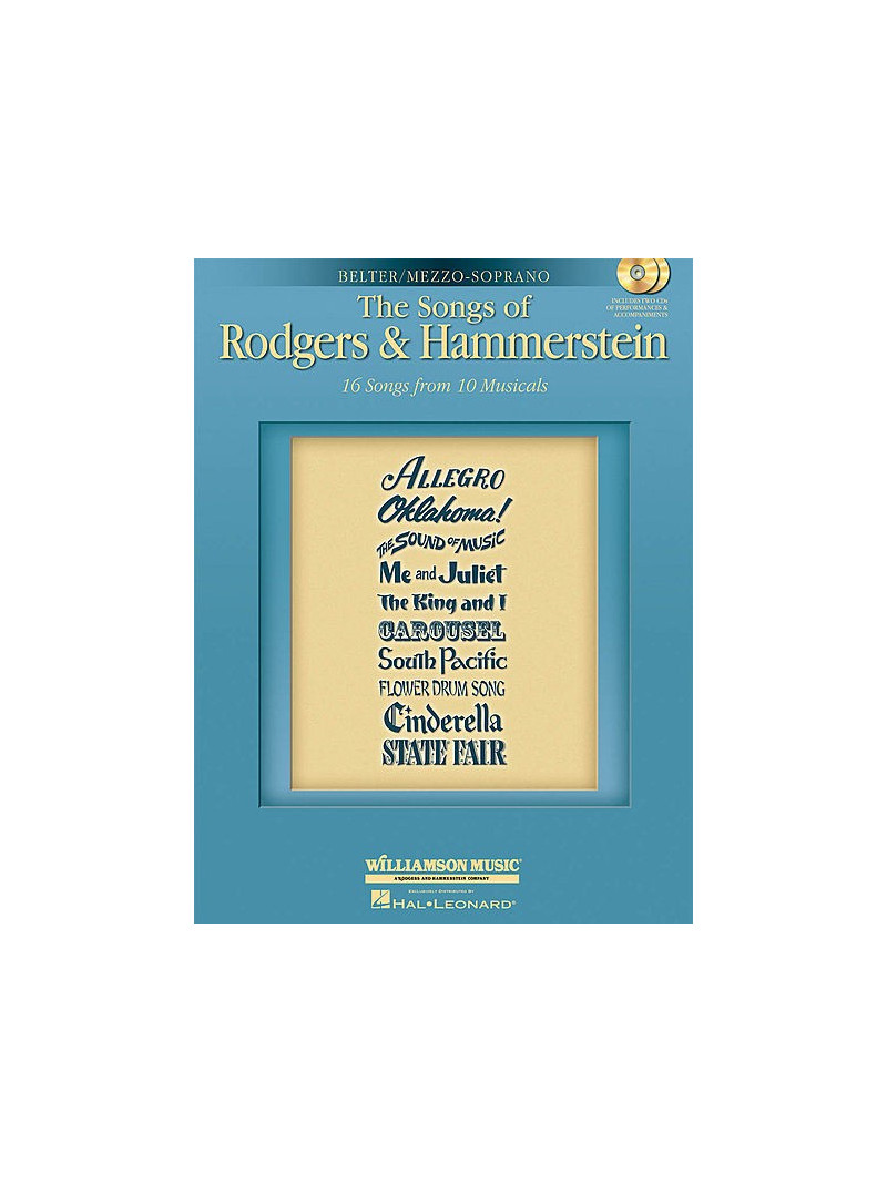 The Songs Of Rodgers And Hammerstein - Mezzo Soprano (book/2 CD)